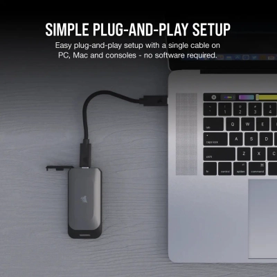 Накопитель SSD USB 3.2 2TB Corsair (CSSD-EX100U2TB)