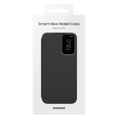 Чехол для мобильного телефона Samsung Samsung A34 Smart View Wallet Case Black (EF-ZA346CBEGRU)