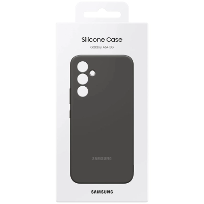 Чехол для мобильного телефона Samsung Samsung A54 Silicone Case Black (EF-PA546TBEGRU)