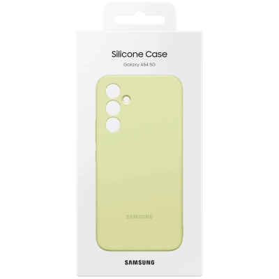 Чехол для мобильного телефона Samsung Samsung A54 Silicone Case Lime (EF-PA546TGEGRU)