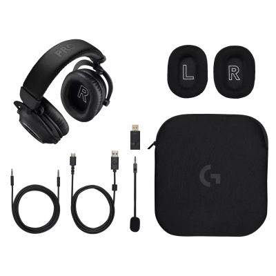 Наушники Logitech G Pro X 2 Lightspeed Wireless Black (981-001263)