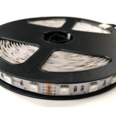 Светодиодная лента LED-STIL RGB 14,4 Вт/м 5050 60 діодів IP33 24 Вольта 180 lm кольорова (DFN5050-60A-IP33-RGB-24V)