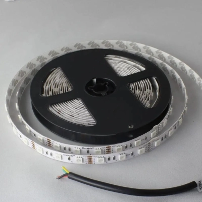 Світлодіодна стрічка LED-STIL RGB 14,4 Вт/м 5050 60 діодів IP33 24 Вольта 180 lm кольорова (DFN5050-60A-IP33-RGB-24V)