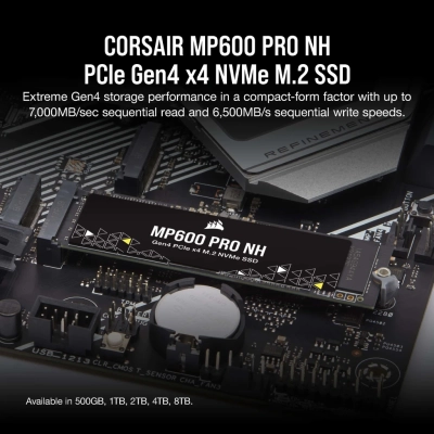 Накопитель SSD M.2 2280 8TB MP600 PRO NH Corsair (CSSD-F8000GBMP600PNH)