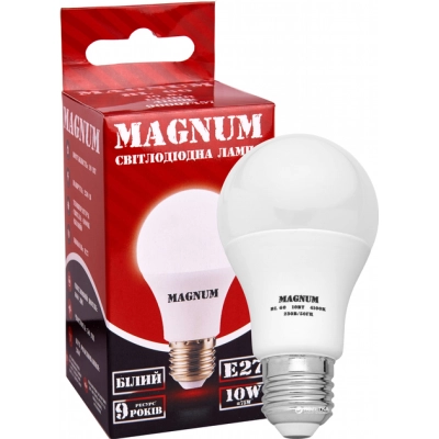 Лампочка MAGNUM BL 60 10 Вт 4100K 220В E27 (90011744/90020570)
