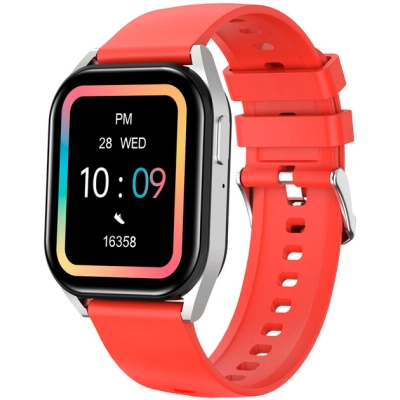 Смарт-годинник Canyon Chatter SW-58 BT-CALL Silver Red (CNS-SW58RR)