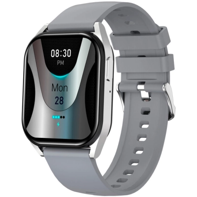 Смарт-годинник Canyon Chatter SW-58 BT-CALL Silver Grey (CNS-SW58SS)