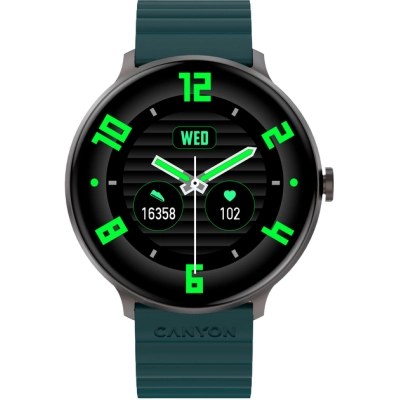 Смарт-годинник Canyon Jacky SW-69 Green Orange (CNS-SW69BG)