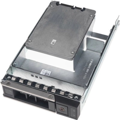 Накопитель SSD для сервера Dell 1.92TB SSD SAS 12Gbps RI FIPS-140 SED 512e 2.5" w/3.5" HYB CARR PM6 1 DWPD CUS Kit (345-BBWE)