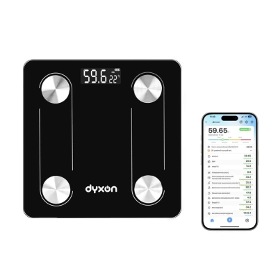 Весы напольные DYXON MEGASCALES 100 Black (DXNVGMGSCLS100B)