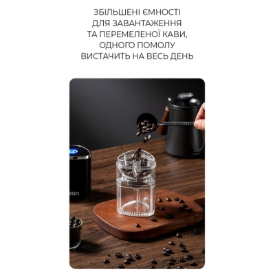 Кофемолка DYXON MEGAGRIND 155 Black (DXNKMMGGD155B)
