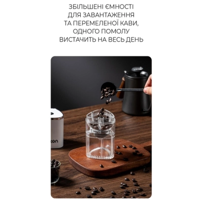 Кофемолка DYXON MEGAGRIND 155 White (DXNKMMGGD155W)