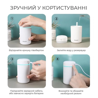 Увлажнитель воздуха DYXON MEGAHUMI 420 White (DXNZVMGHMI420W)