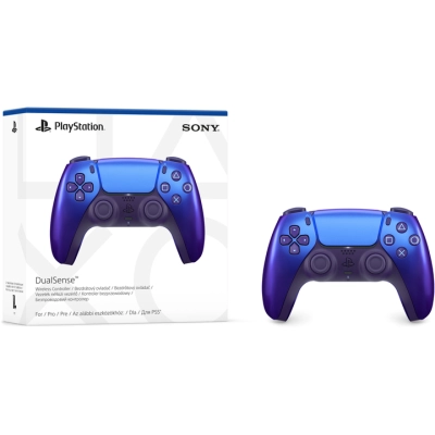 Геймпад Sony Playstation DualSense Bluetooth PS5 Chrome Indigo (1000044476)