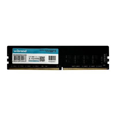 Модуль памяти для компьютера DDR4 32GB 3200 MHz Wibrand (WI3200DDR4D/32GB)