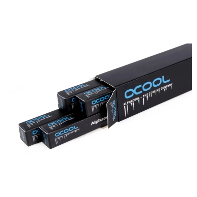 Терминал для CЖO Alphacool S16 Карбонова HardTube 16mm 4x 80cm (1021877) (1021877)