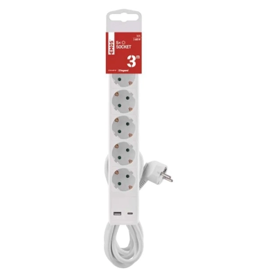 Сетевой удлинитель EMOS P1523CU