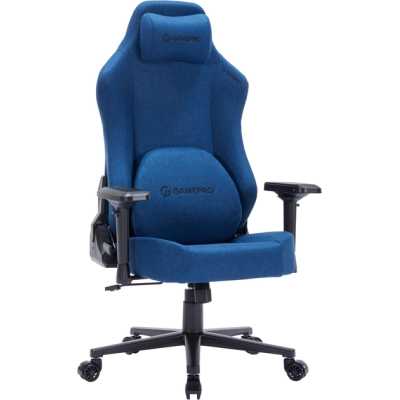 Крісло ігрове GamePro FGC750DB Size L Fabric Dark Blue (FGC750DB)