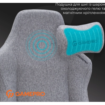Кресло игровое GamePro FGC750DG Size L Fabric Dark Gray (FGC750DG)