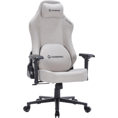 Кресло игровое GamePro FGC750LG Size L Fabric Light Gray (FGC750LG)