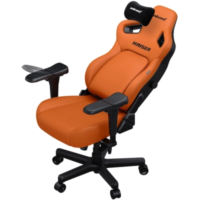 Кресло игровое Anda Seat Kaiser 4 PVC Size XL Orange (AD12YDDC-XLL-20-O-PV/C)