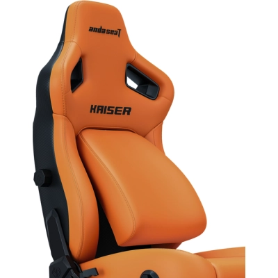 Кресло игровое Anda Seat Kaiser 4 PVC Size XL Orange (AD12YDDC-XLL-20-O-PV/C)