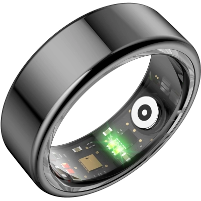 Смарт-кольцо Smart Ring SSR-03 розмір 7 Чорний (1076466)