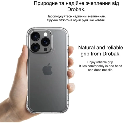 Чехол для мобильного телефона Drobak Acrylic Case with Airbag для Apple iPhone 14 Plus (949404)