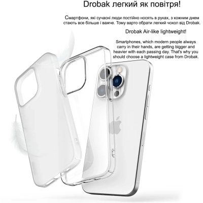 Чехол для мобильного телефона Drobak Acrylic Case для Apple iPhone 14 (949413)
