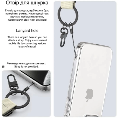 Чехол для мобильного телефона Drobak Acrylic Case для Apple iPhone 14 (949413)