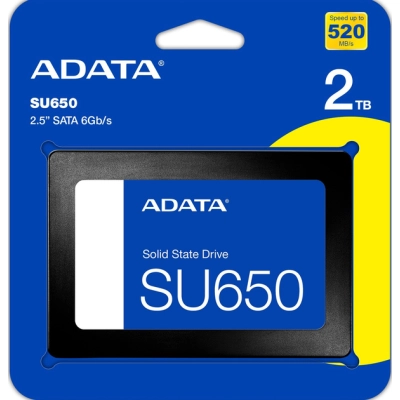 Накопитель SSD 2.5" 2TB Ultimate SU650 ADATA (ASU650SS-2TT-R)
