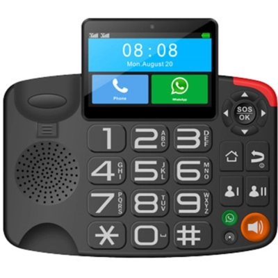 Мобильный телефон Maxcom Comfort MM42D SE 4G Black