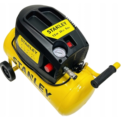 Компрессор Stanley поршневой D 200/8/24, 180 л/мин, 1.1 кВт (D200/8/24)