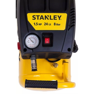 Компрессор Stanley поршневой D 200/8/24, 180 л/мин, 1.1 кВт (D200/8/24)