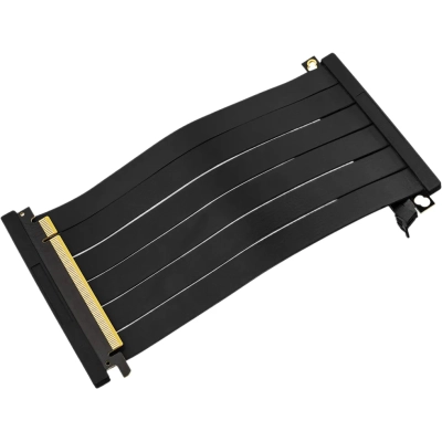 Райзер PcCooler Vertical GPU RISER CABLE PCI-E BK 4.0 185мм PCI-E4.0X16 Чор (RC185 BK 4.0)