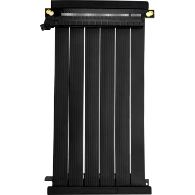 Райзер PcCooler Vertical GPU RISER CABLE PCI-E BK 4.0 185мм PCI-E4.0X16 Чор (RC185 BK 4.0)