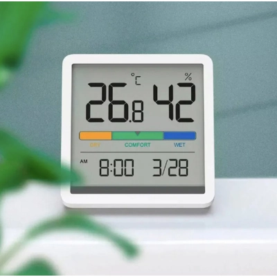 Метеостанция Xiaomi Miiiw Temperature Humidity Clock White S210 (MW22S06)