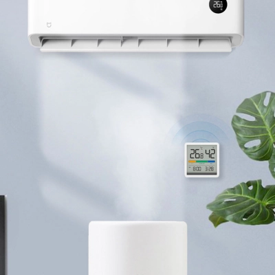 Метеостанция Xiaomi Miiiw Temperature Humidity Clock White S210 (MW22S06)