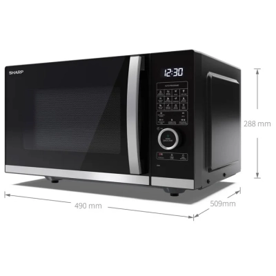 Микроволновая печь Sharp YC-QC254AE-B