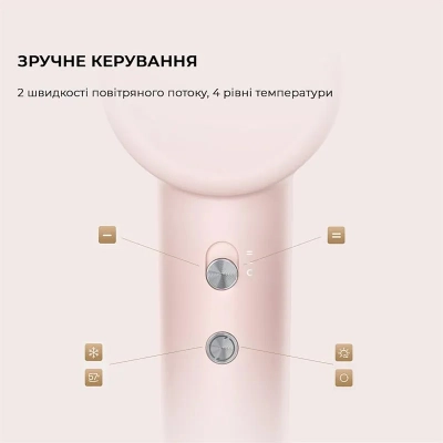 Фен Dreame Gleam Pink (AHD12A-PK)