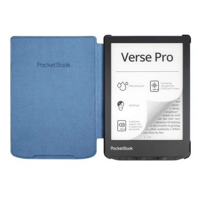Чехол для электронной книги Pocketbook 6" PB629/634 Shell cover Blue (H-S-634-B-WW)
