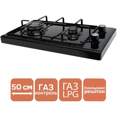 Настольная плита Ventolux HGT 620 ES (BK)