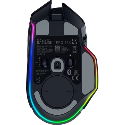 Мышка Razer Basilisk V3 Pro 35K Wireless/Bluetooth Black (RZ01-05240100-R3G1)