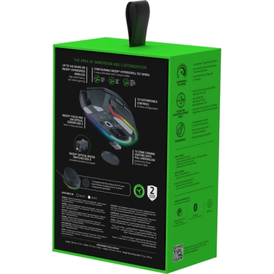 Мышка Razer Basilisk V3 Pro 35K Wireless/Bluetooth Black (RZ01-05240100-R3G1)