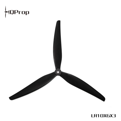 Пропелер для дрона HQProp 10x6x3 2CCW+2CW Black-Glass Fiber Reinforced Nylon (LR10X6X3B-GRN)