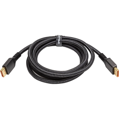 Кабель мультимедійний DisplayPort to DisplayPort 2.0m V2.1 Cabletime (CA914241)