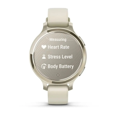 Смарт-часы Garmin Lily 2 Active, Lunar Gold/Bone, Silicone, (010-02891-00)