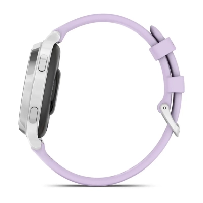 Смарт-часы Garmin Lily 2 Active, Silver/Jasmine Purple, Silicone, (010-02891-01)
