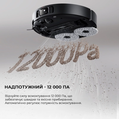 Пылесос Dreame Bot X40 Ultra Complete Black (RLX63CE-2-Bl)