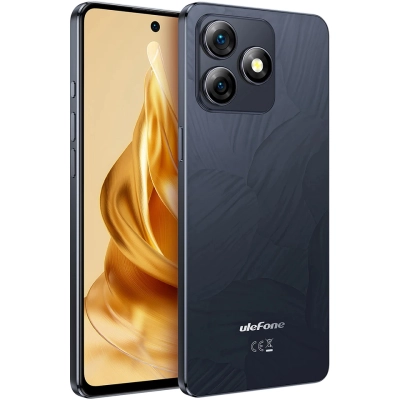 Мобильный телефон Ulefone Note 18 Pro 6/256Gb Lustrous Black (6975326667364)